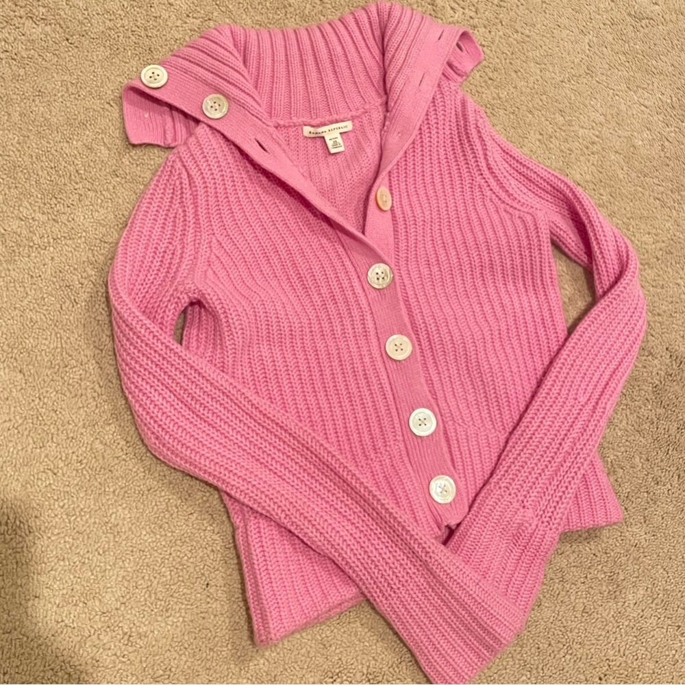 XS Banana Republic Wool/Cashmere Cardigan